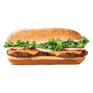 Long Cheese Beef Burger
